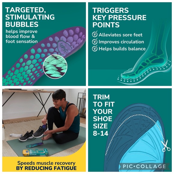 NWT Women’s DR. SCHOLL’S ‘Revitalize’ Recovery Insoles (Trim To Fit: Size 6-10) - Picture 7 of 10